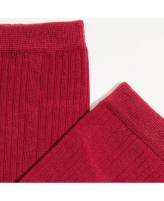 ECO-CONSCIOUS CASHMERE CREW SOCKS