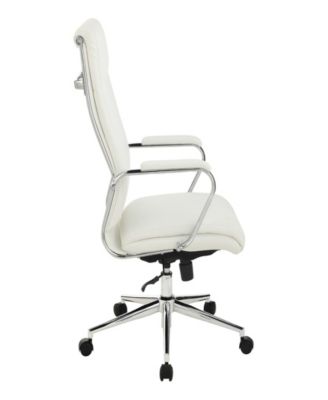 Office Star 48" Fabric, Chrome High Back Manager's Office Chair