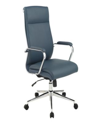 Office Star 48" Fabric, Chrome High Back Manager's Office Chair