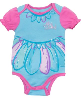 Baby Girls Abby Cadabby Costume Bodysuit and Hat Set Newborn