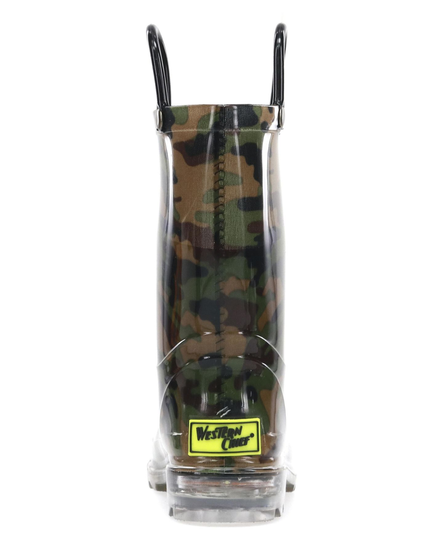 Детские ботинки Western Chief Lighted Camo Rain Boot, цвет: Зелёный — фото 2