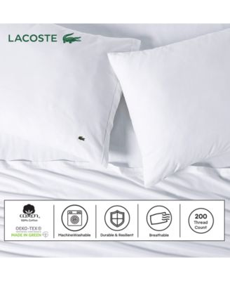 Solid Cotton Percale Sheet Set, Queen