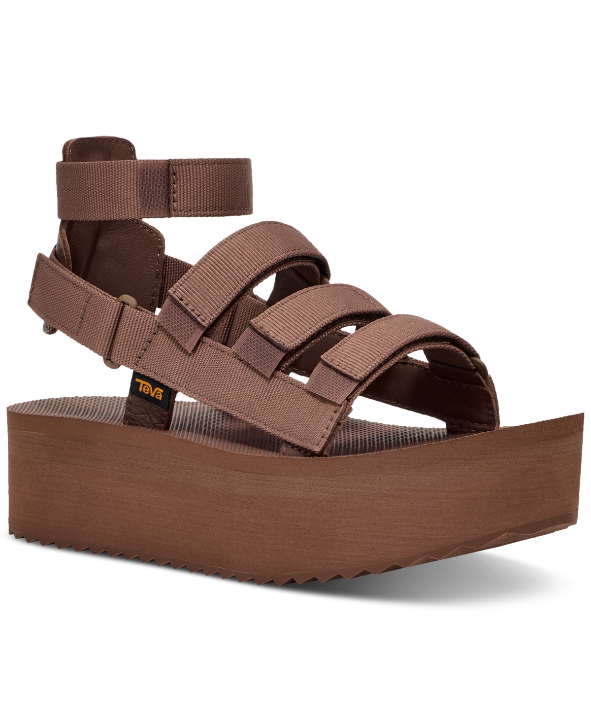 Women's Mevia Strappy Platform Sandals - Acorn