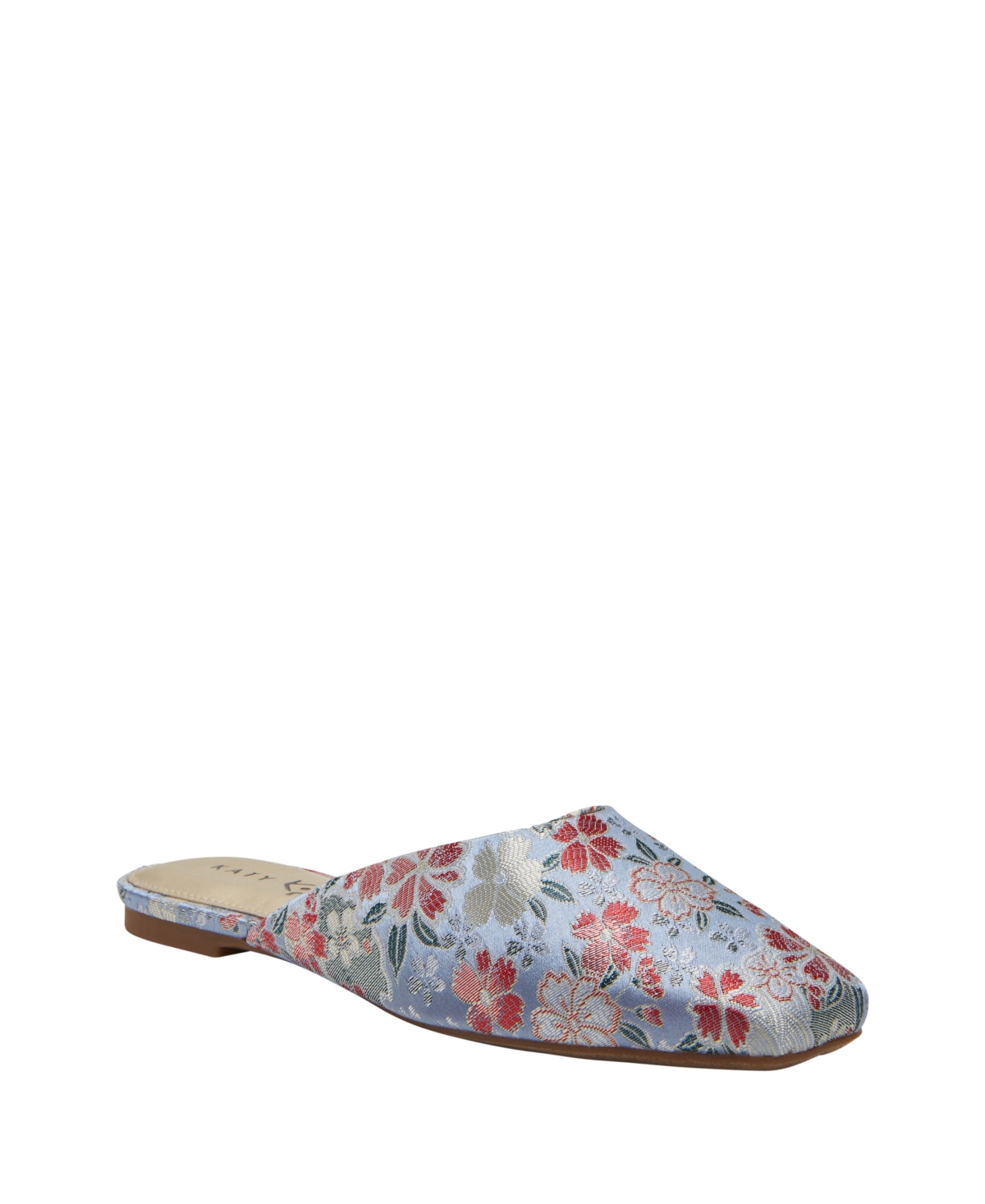 Katy Perry Women's Evie Square Toe Mules In Blue Multi