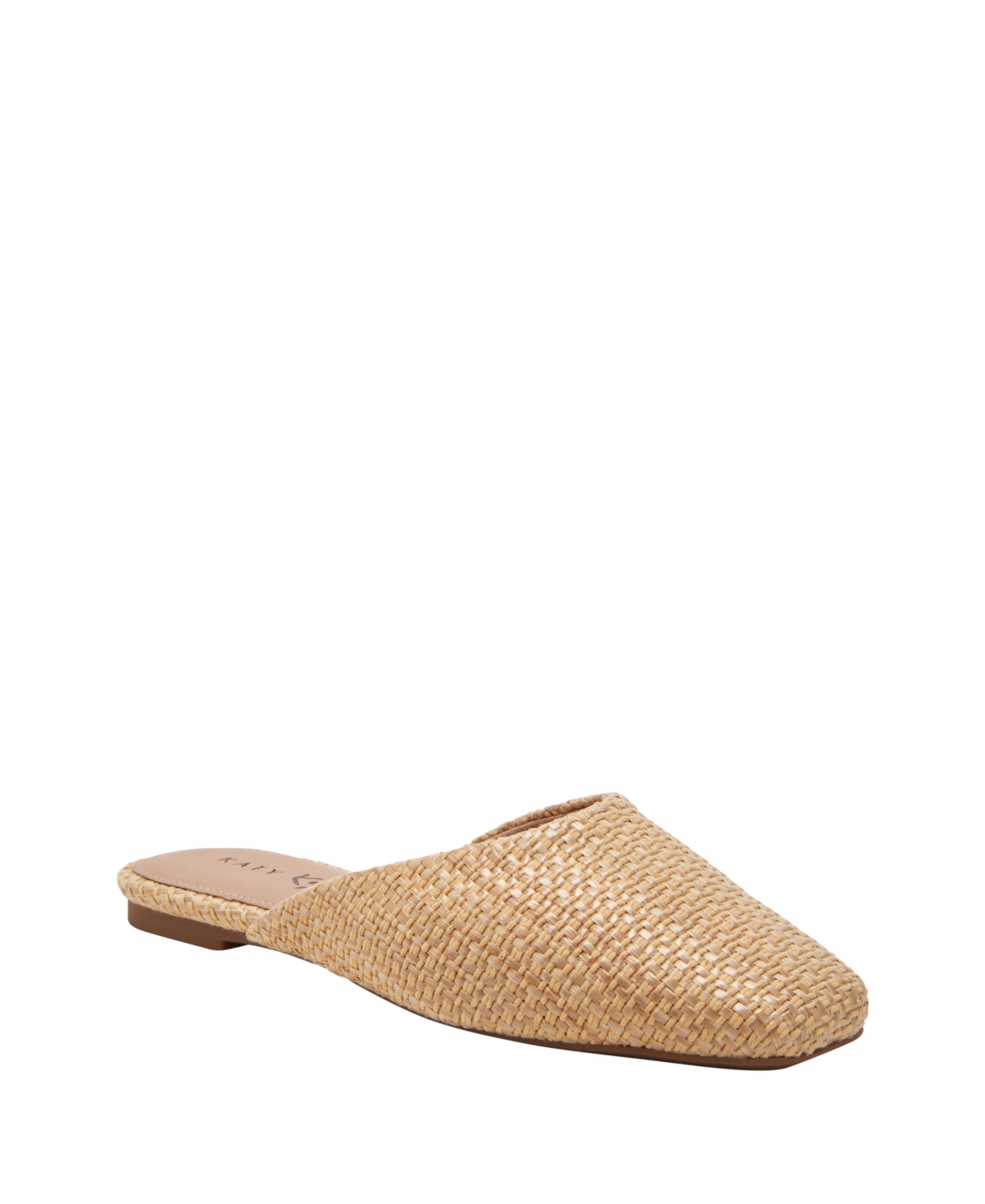 Katy Perry Women's Evie Square Toe Mules In Natural