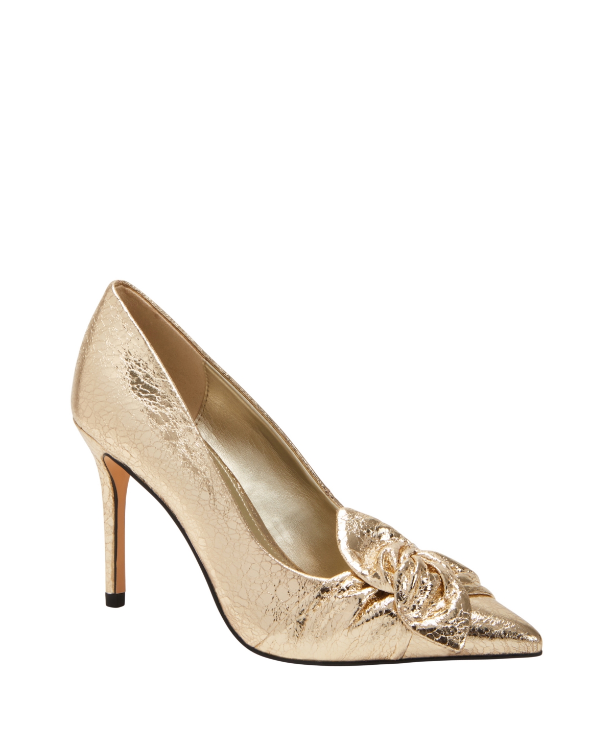 Katy Perry Women's Revival Bow Pointed Toe Pumps In Gold