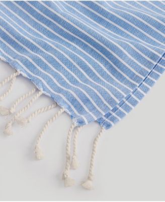 Organic Cotton Linen Hand Towels 2-Pack