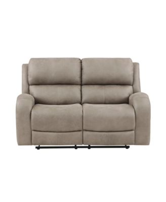 White Label Aubrey 62" Double Reclining Love Seat