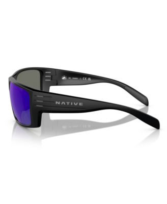 Native Men's Griz Polarized Sunglasses, Mirror Polar XD9014