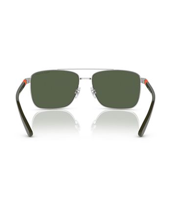 Polo Ralph Lauren Men's Polarized Sunglasses, PH3137 - Macy's