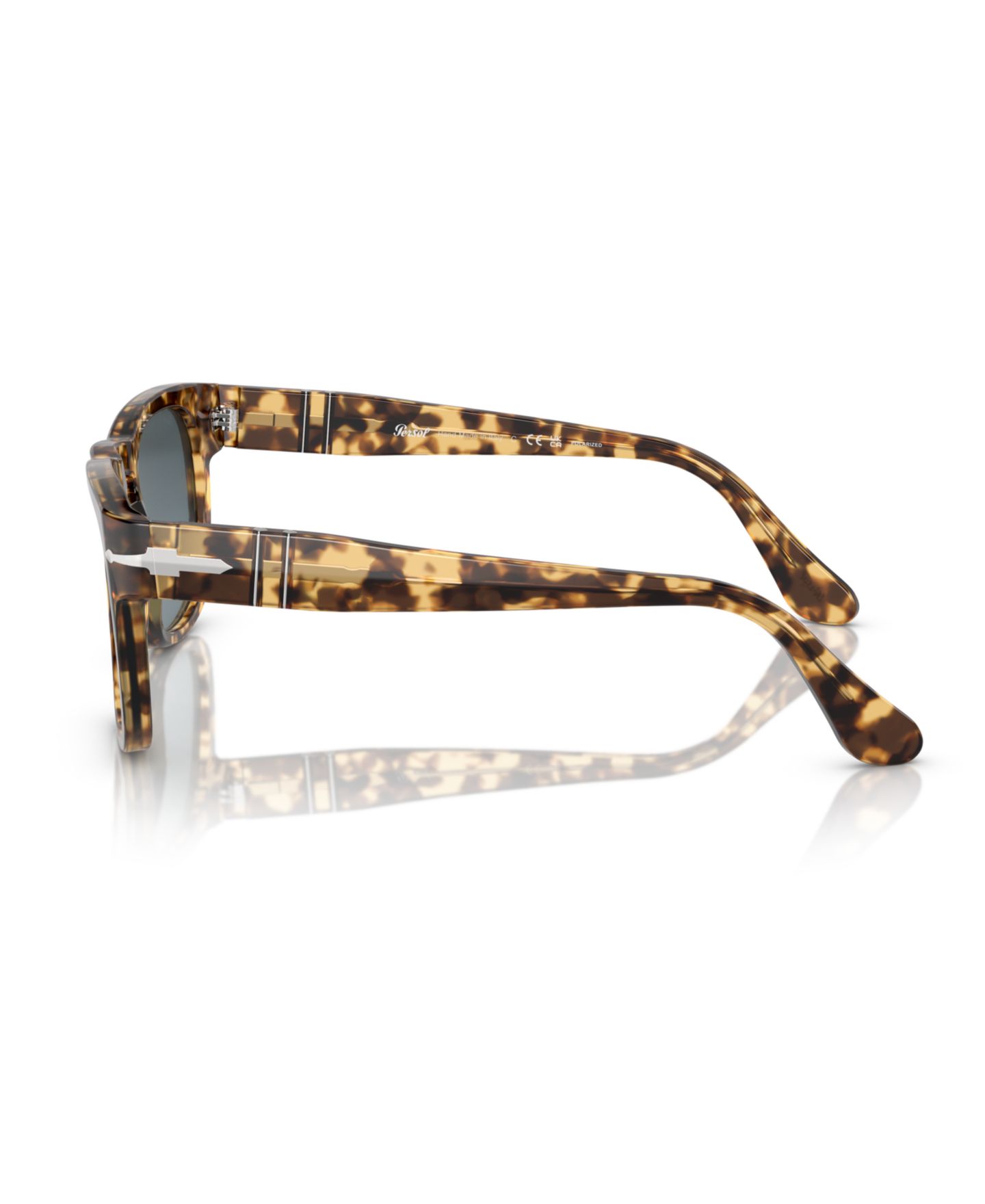 Солнцезащитные очки Persol Unisex Elio Polarized, Gradient PO3333S, цвет: Бежевый черепаховый — фото 5