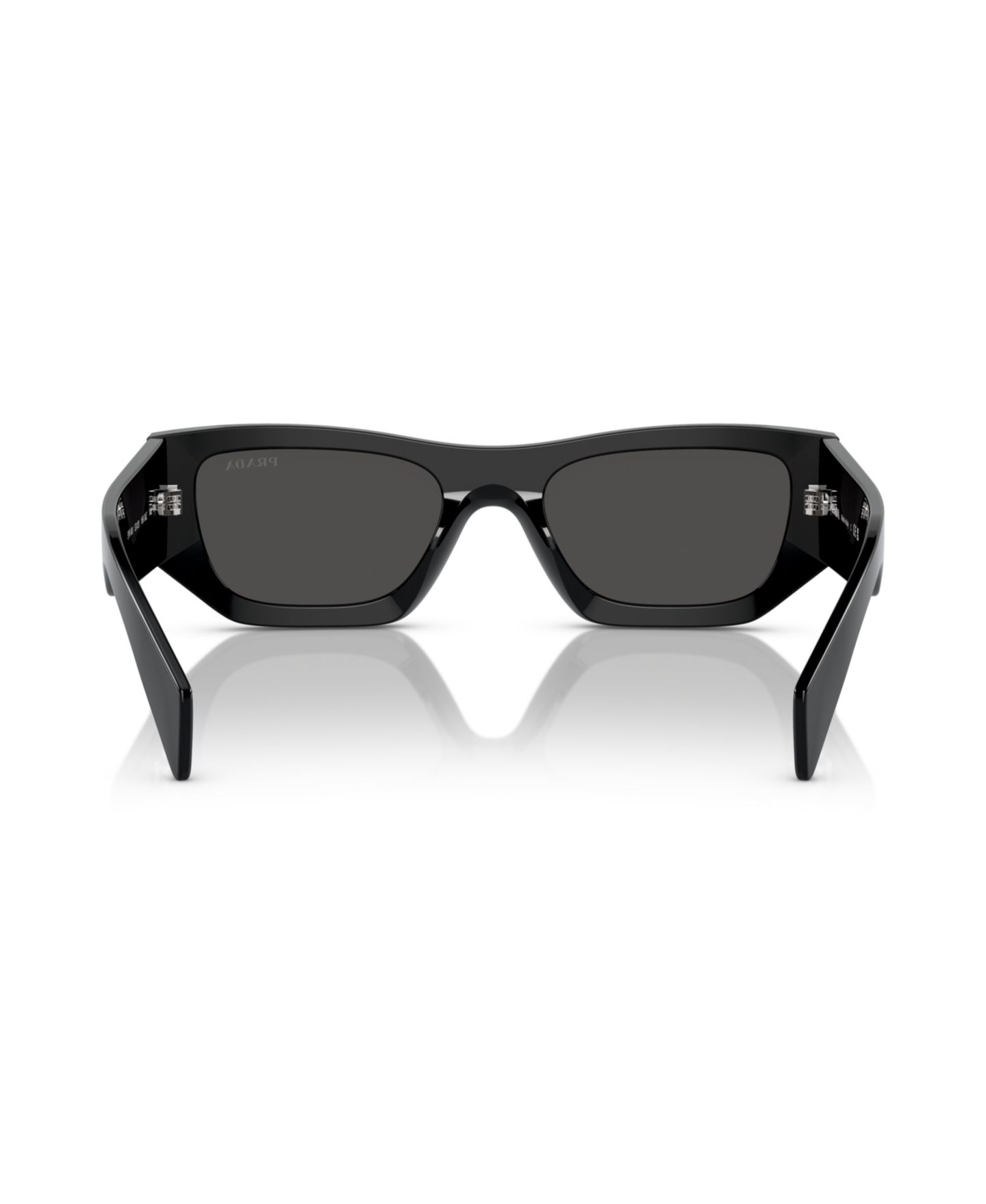 Солнцезащитные очки PRADA Rectangular Unisex Sunglasses, PR A01S, цвет: Чёрный — фото 2