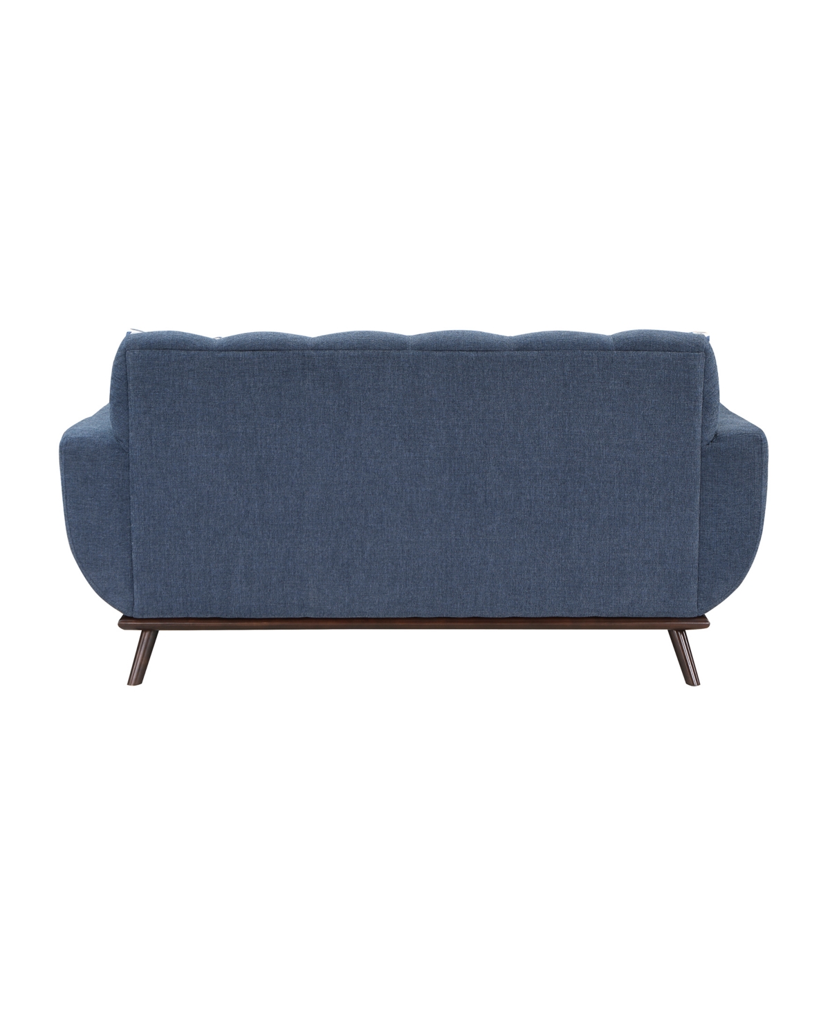 Homelegance White Label Andora 70" Loveseat In Blue