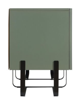 60" MDF Milo Modern Composite Three Cabinet TV Stand