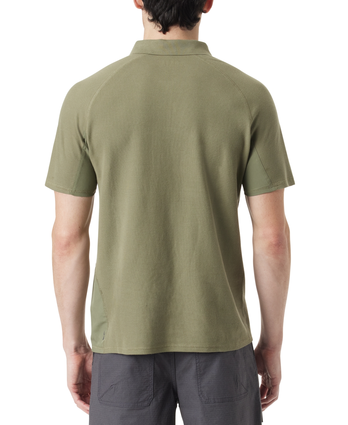 Bass Outdoor Men's Half-Zip Tech Polo