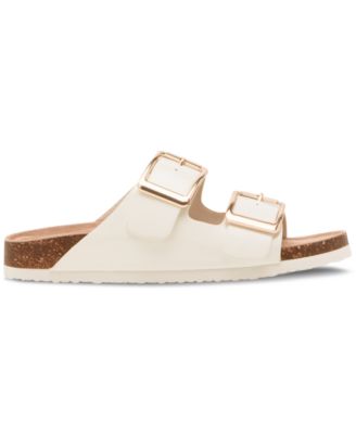 Bodie Buckle Footbed Slide Sandals