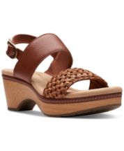 Clarks Tan Beige Women s Sandals Wedges Flip Flops More Macy s