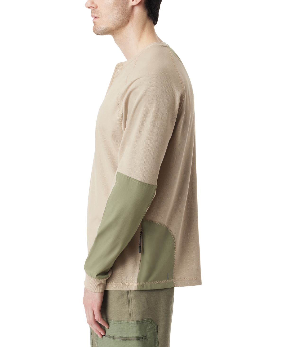 Bass Outdoor Men's Hiker Henley Long-Sleeve Thermal Top