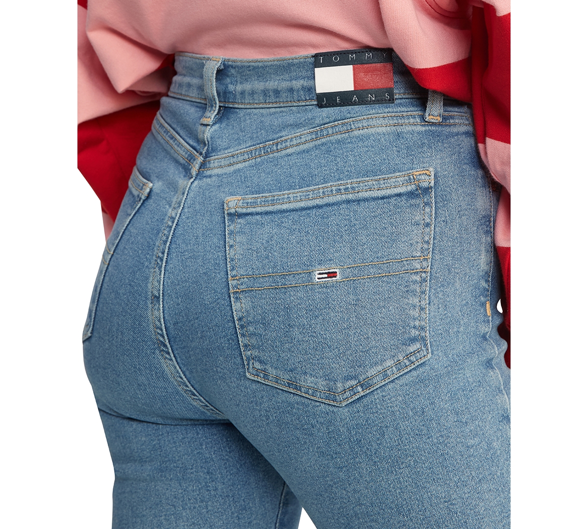 Tommy Jeans Women's Sylvia High Rise Skinny-Leg Jeans
