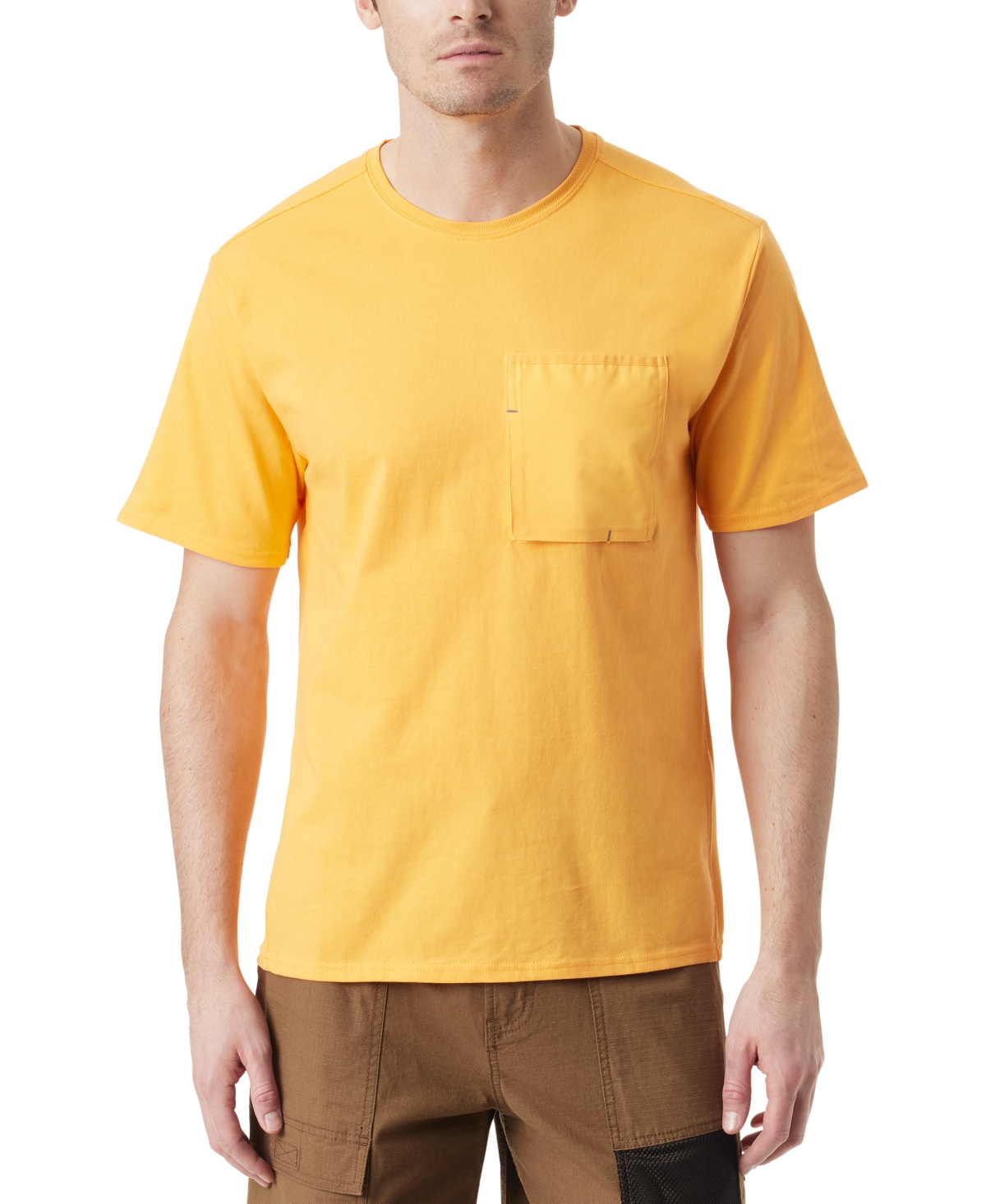Shop Bass Outdoor Men's Short-sleeve Pocket T-shirt In Blazing Orange