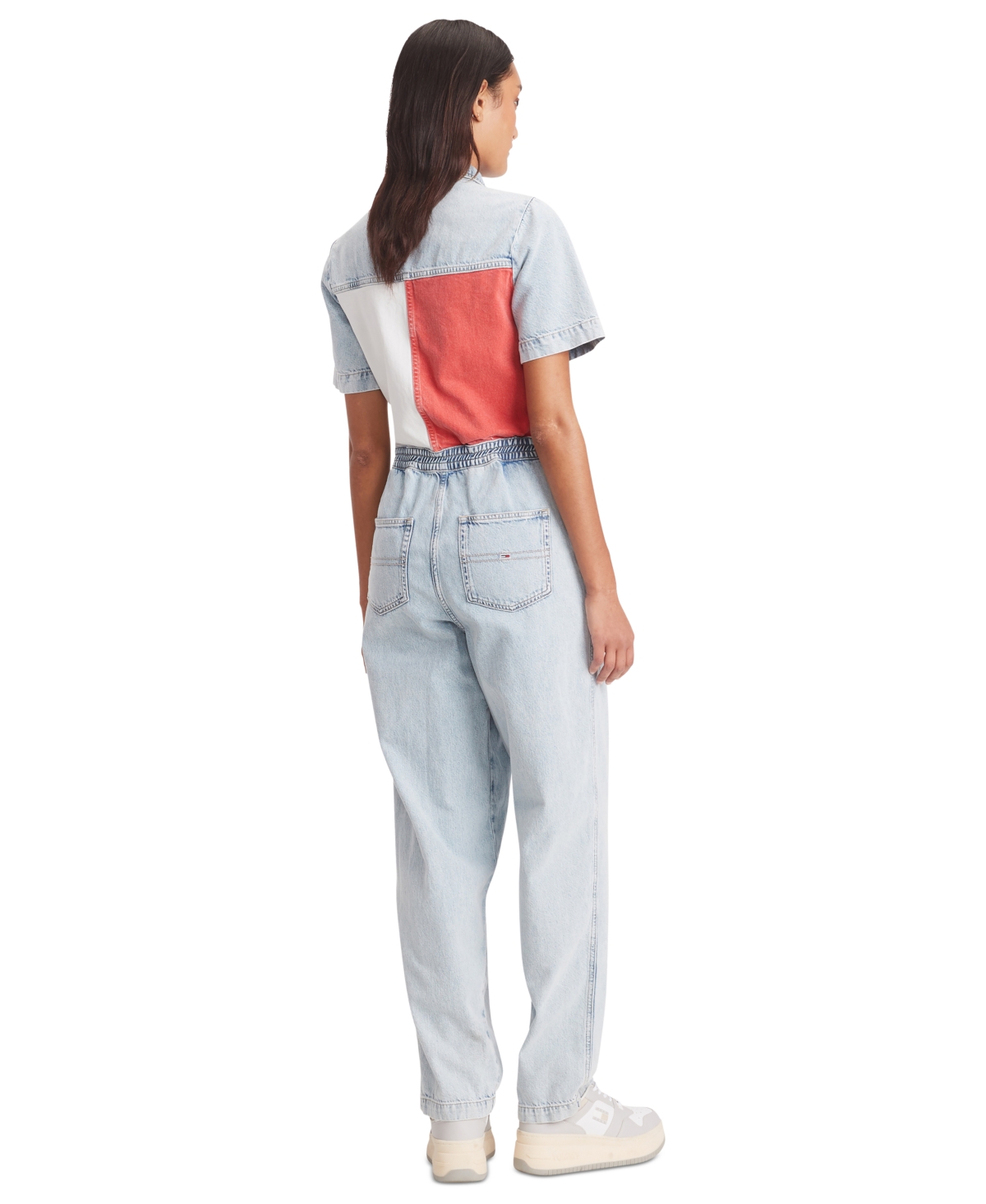 Tommy Jeans Women's Denim Flag Boiler Jumpsuit