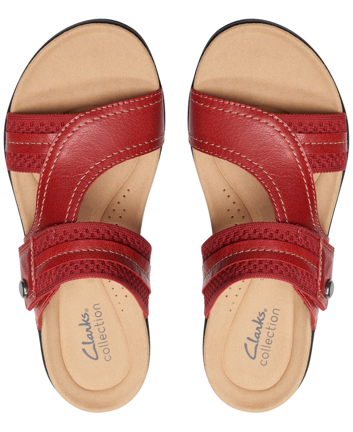 Clarks Laurieann Cara Platform Slide Sandals