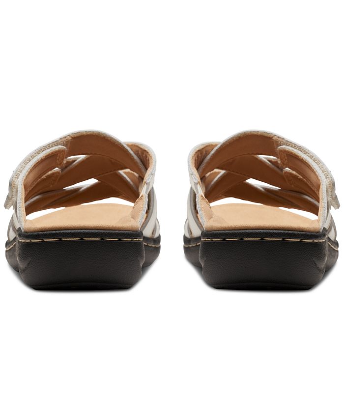 Clarks Laurieann Bali Strappy Platform Slide Sandals In