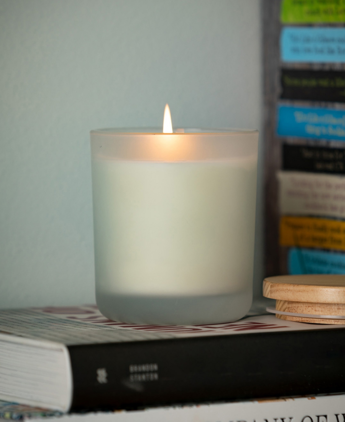 Vance Kitira 4" Velvet Scented Candle In Multicolored