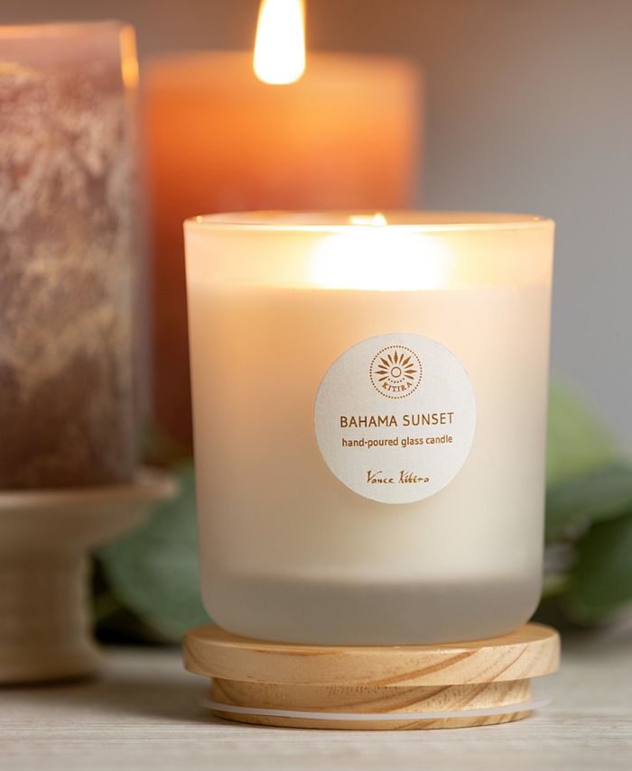 Vance Kitira 4" Bahama Sunset Candle Macy's