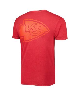Men's Red Kansas City Chiefs Fast Track Tonal Highlight T-shirt