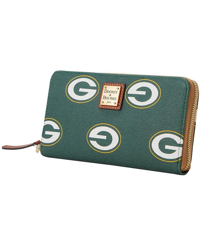 Dooney & Bourke Women's Green Bay Packers Sporty Monogram Large Zip