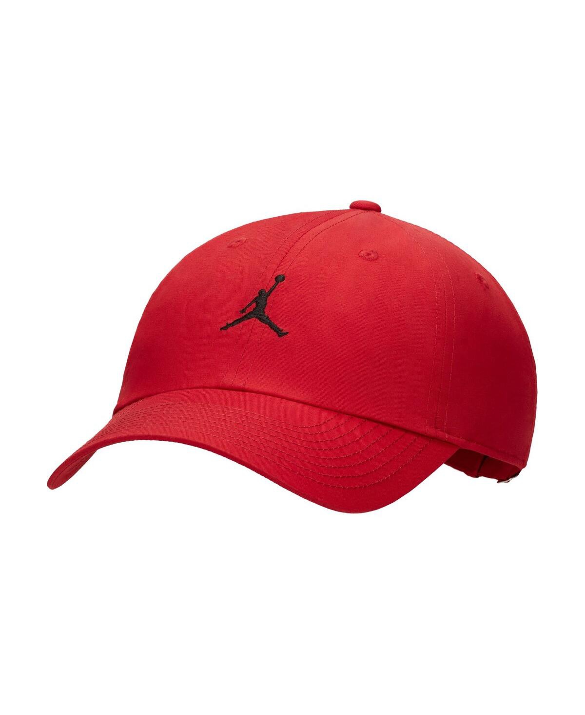 Men's Jordan Red Jumpman Club Adjustable Hat - Red