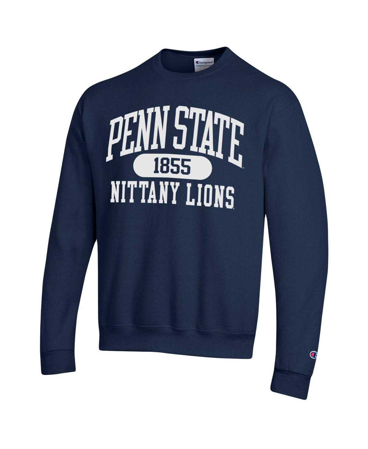 Shop Champion Men's  Navy Penn State Nittany Lions Arch Pill Sweatshirt