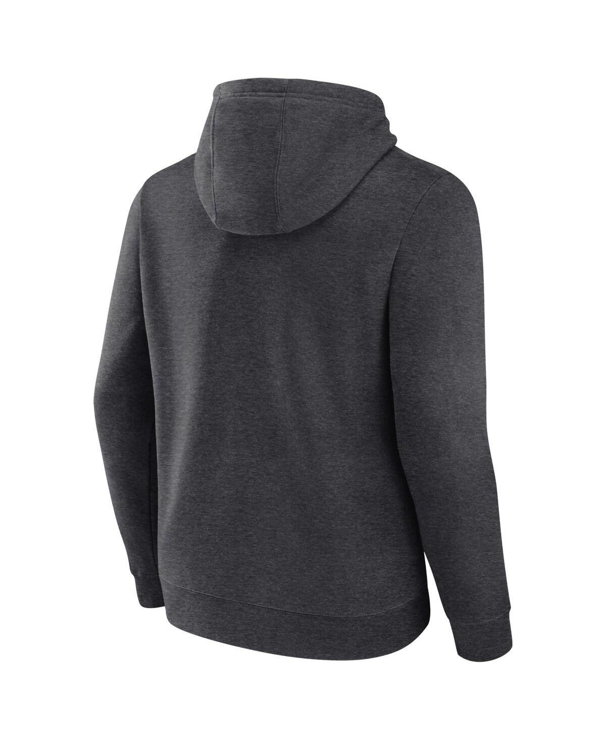 Men's FanaticsBaltimore Ravens 2023 Nfl Playoffs Fleece Pullover Hoodie - Heather Charcoal