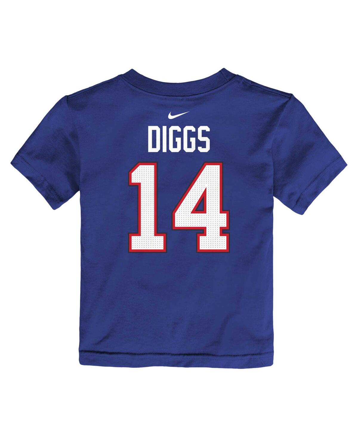 Toddler Boys and Girls Nike Stefon DiggsBuffalo Bills Player Name and Number T-shirt - Royal