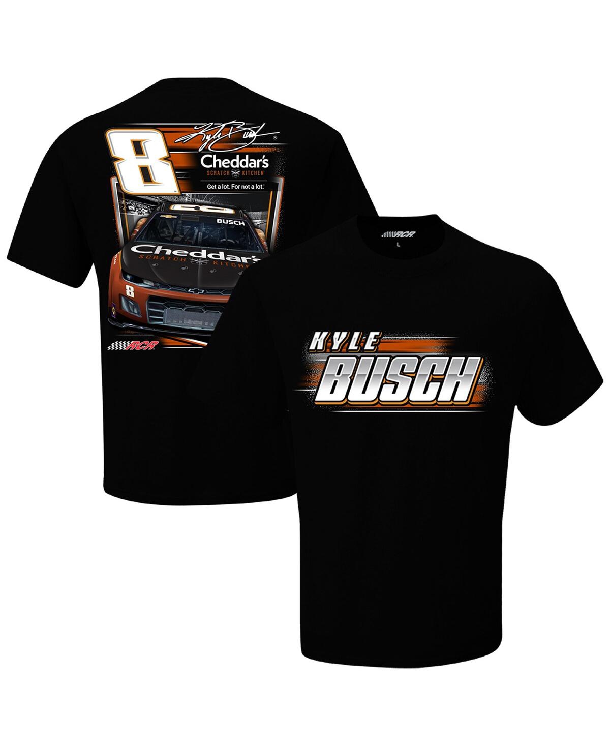 Men's Richard Childress Racing Team Collection Black Kyle Busch Cheddar's Dominator T-shirt - Black