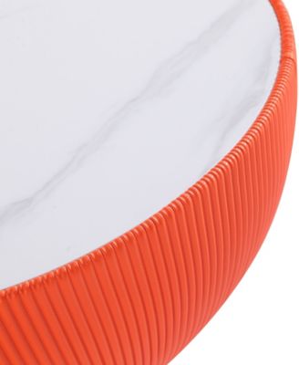 Anderson 28.15" Wide Leatherette Upholstered Coffee Table