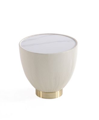 Anderson 3-Piece Leatherette Upholstered Coffee Table and End Table Set