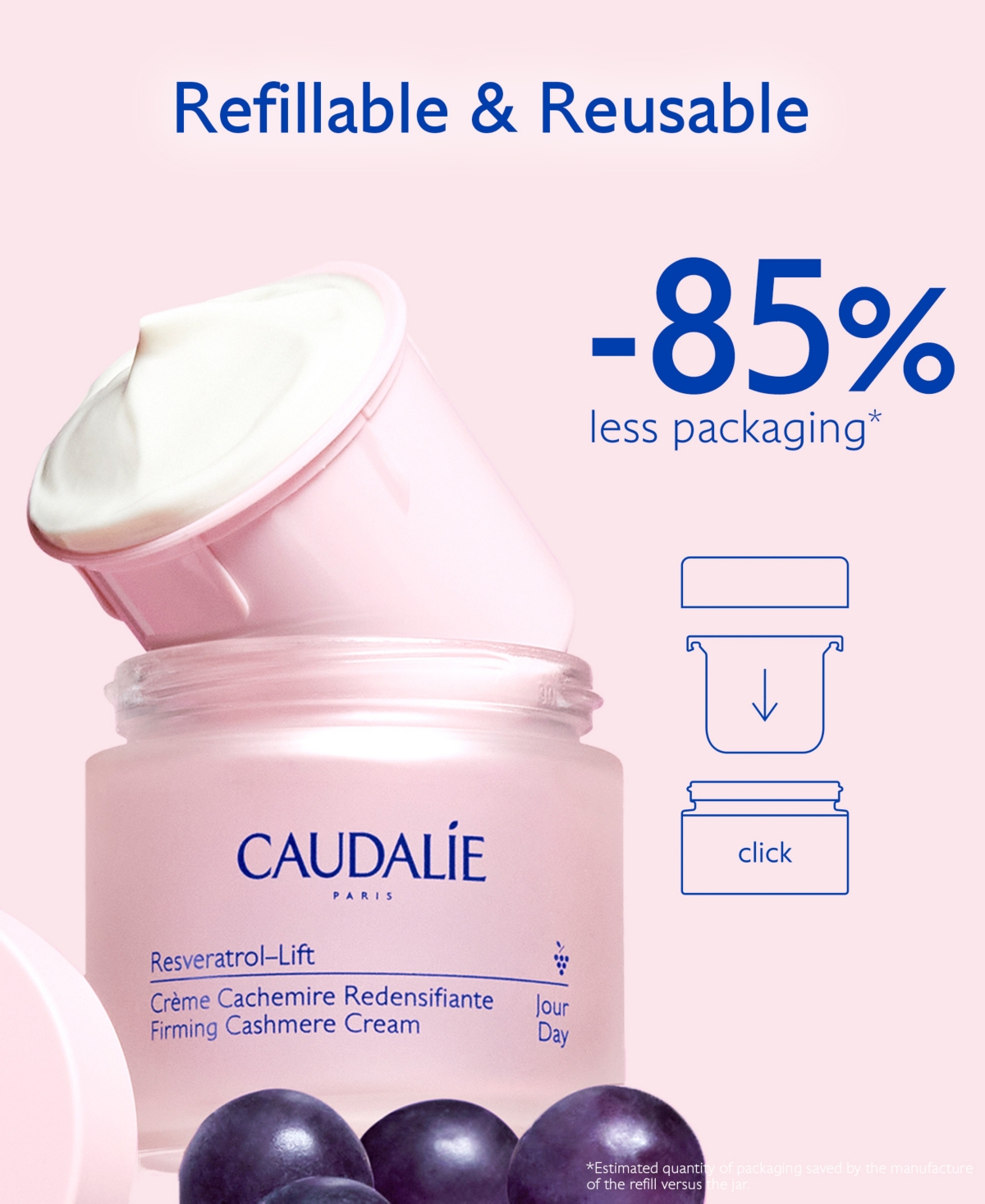 Shop Caudalíe Resveratrol-lift Firming Cashmere Cream In No Color