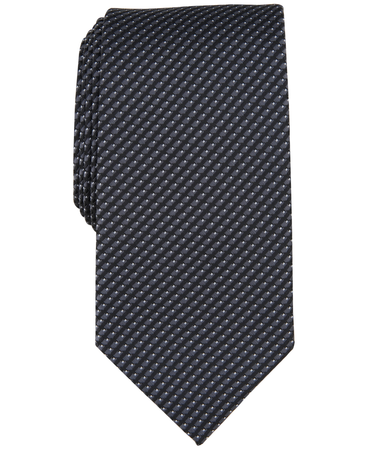 Perry Ellis Men's Cutler Mini-dot Tie In Black
