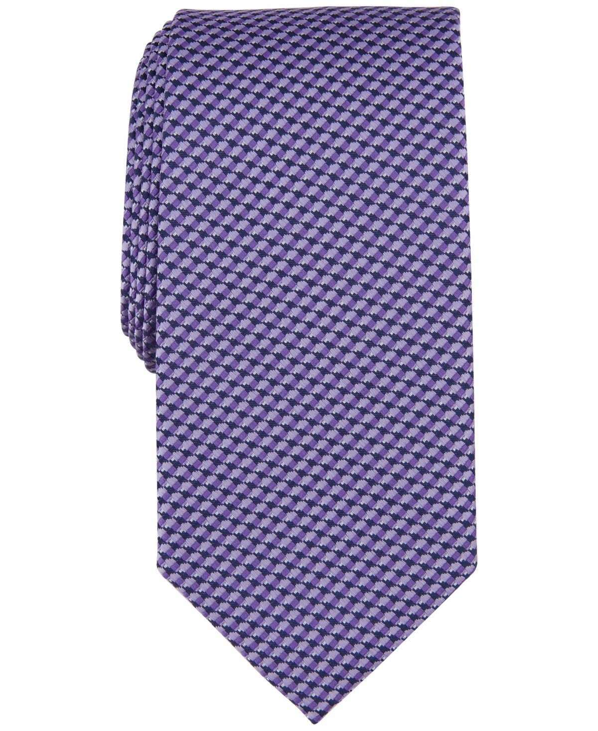 Perry Ellis Men's Cutler Mini-dot Tie In Purple