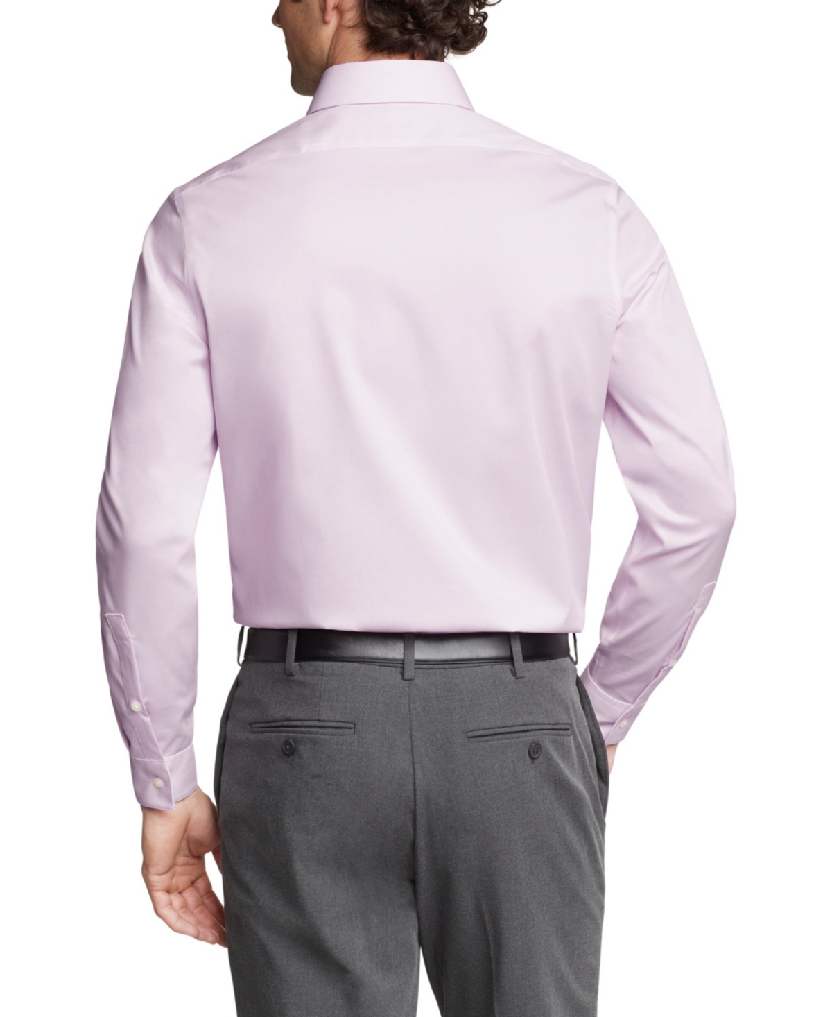 Calvin Klein Men's Steel Plus Regular Fit Modern Pin Cord Dress Shirt