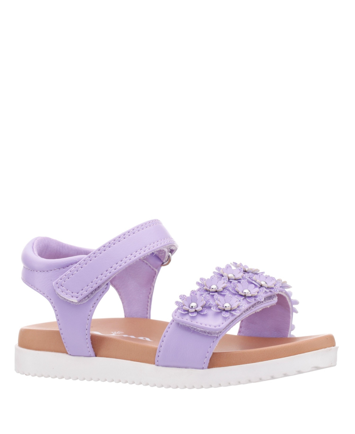 Shop Nina Toddler Girls Comfort Sandals In Purple