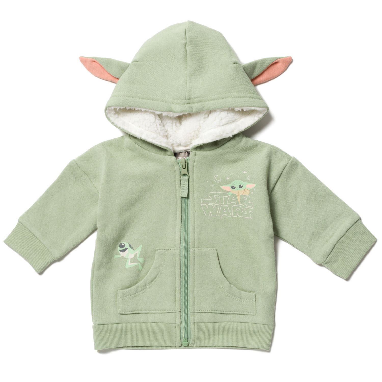 Toddler Boys The Mandalorian The Fleece Zip Up Hoodie Toddler|Child