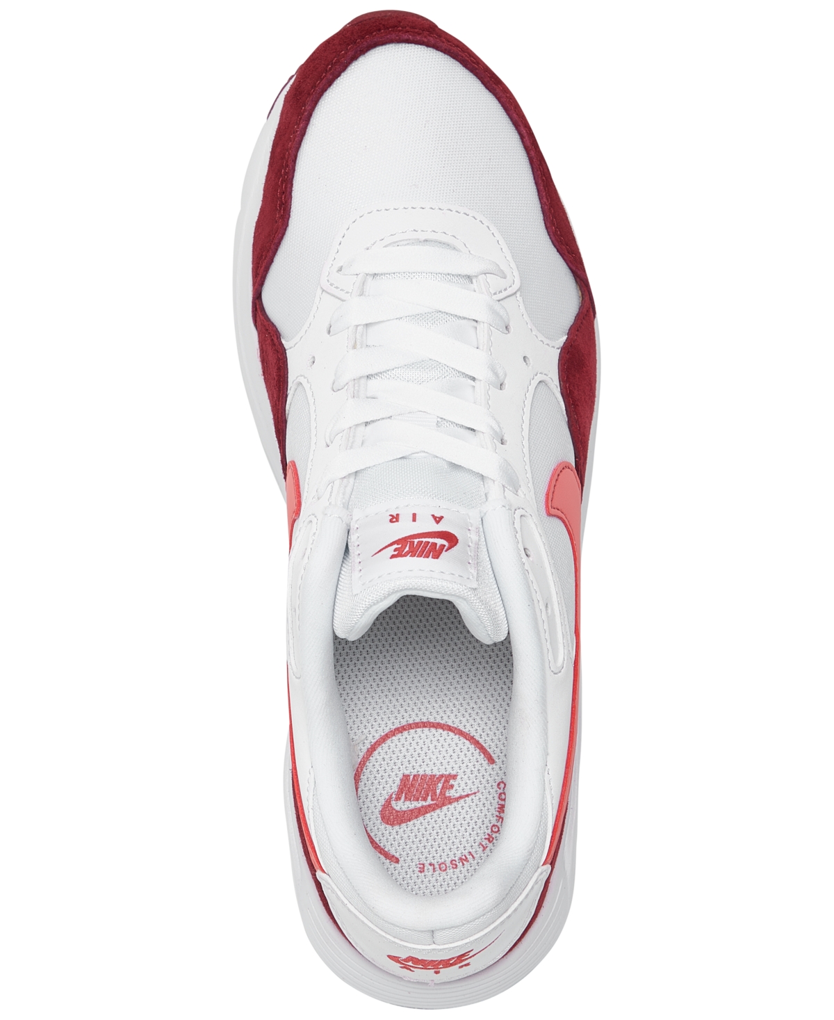 Shop Nike Women's Air Max Sc Casual Sneakers From Finish Line In White,adobe