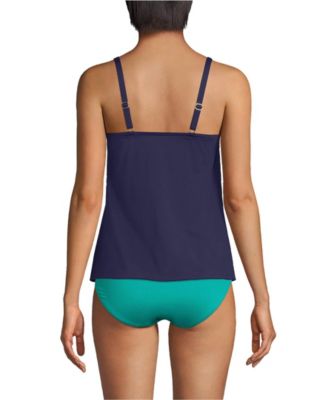 Women's Tulip Hem Tankini Top