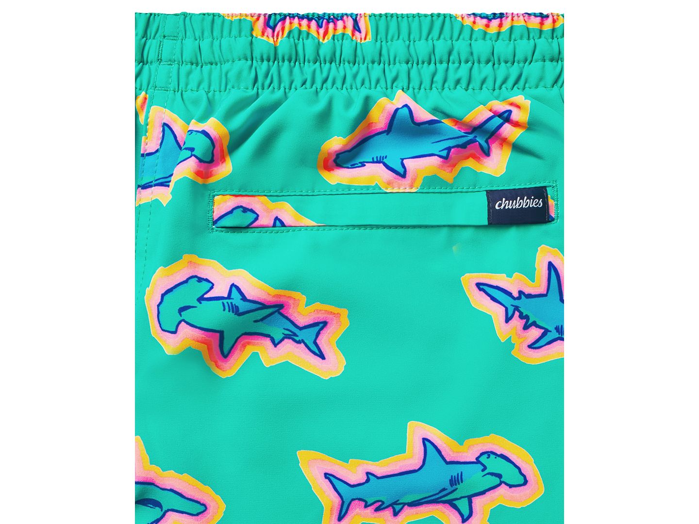Плавки The Apex Swimmers 5-1/2" для мужчин — Chubbies, цвет: Мятный — фото 5