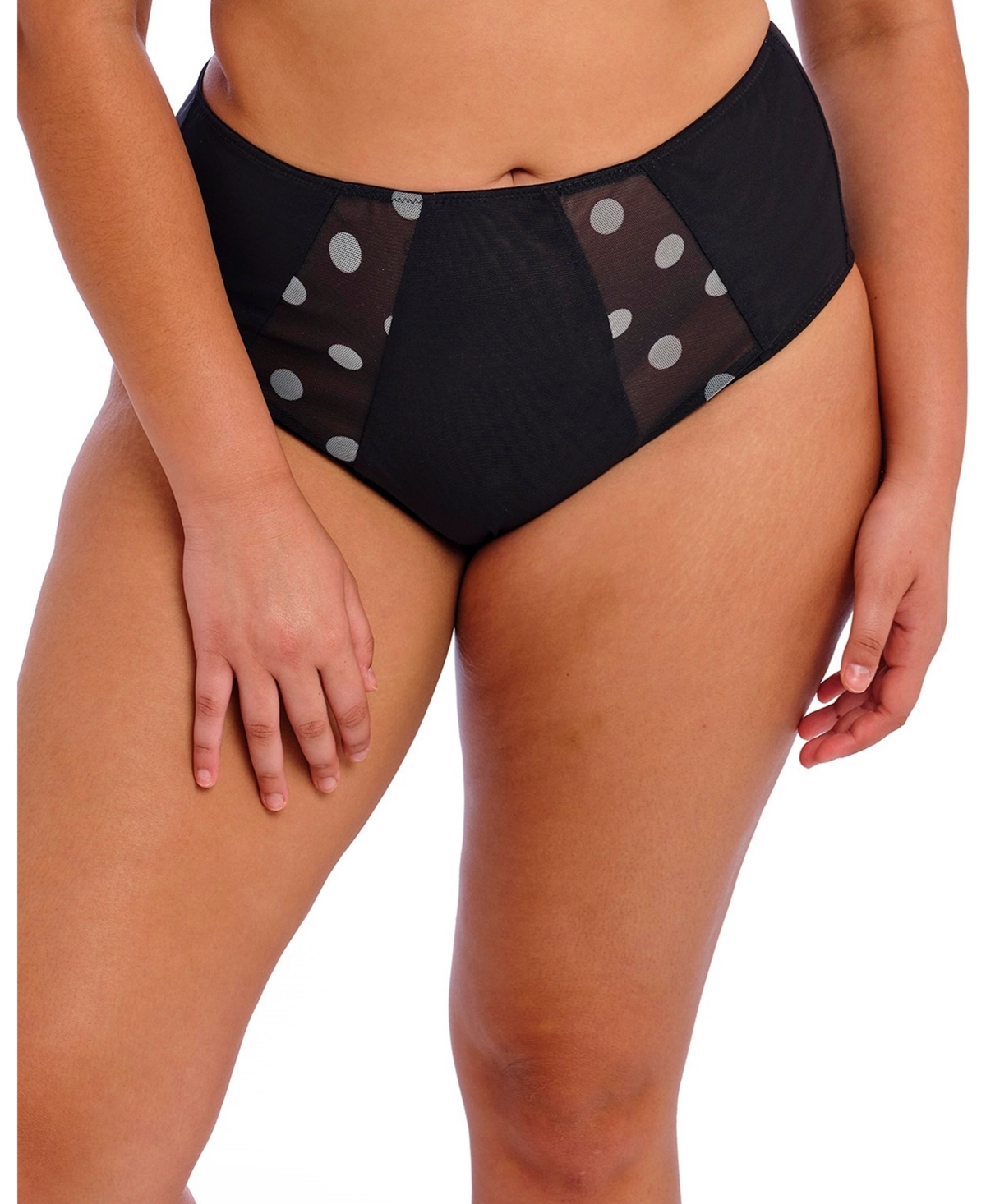 Women's Matilda Full Brief Underwear - Black Dot