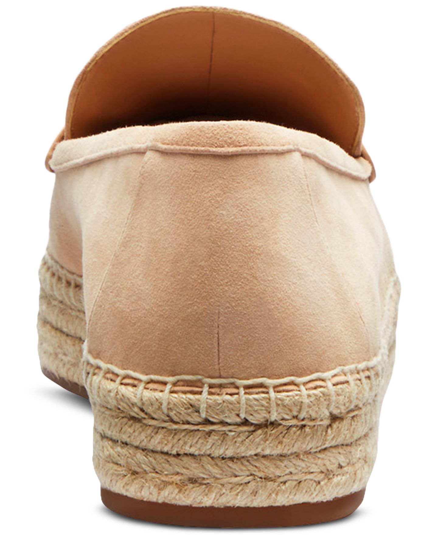 Женские туфли COACH Camilla Logo Espadrille Flat, цвет: Замшевый — фото 3