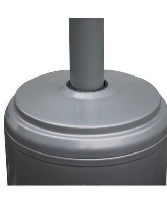 Stainless Steel Propane Patio Heater with Safety Tip-Over Protection – Reliable Outdoor Heater